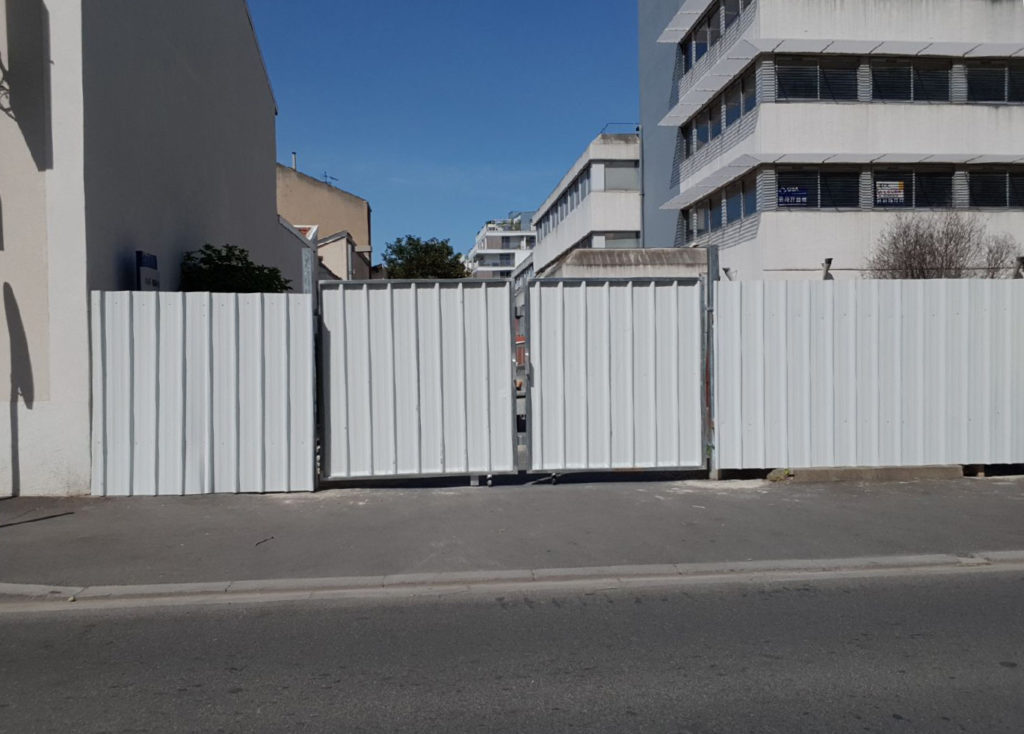 Portail Standard CYBERMETAL Sp cialiste De La Protection De Chantier
