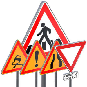 Panneaux de danger